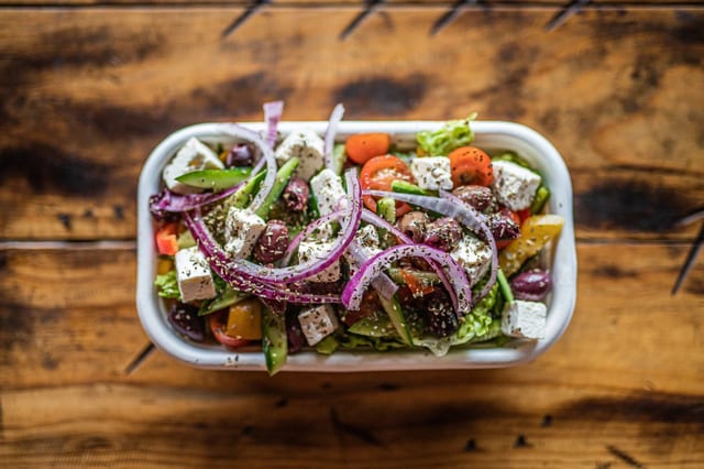 Yiayia's Salad.