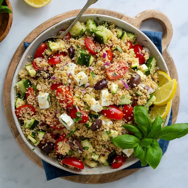 Couscous Salad.